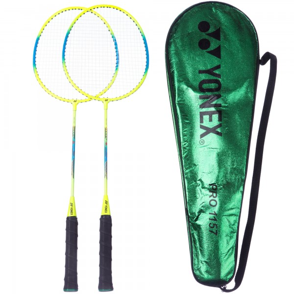 

Набор для бадминтона 2 ракетки в чехле YONEX PRO-1157 Green (PS02261)