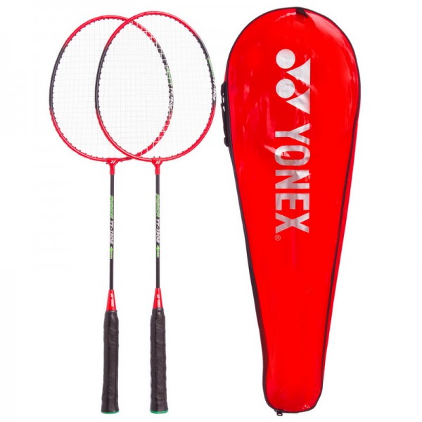 

Набор для бадминтона 2 ракетки в чехле YONEX YY-1308 Red (PS02264)
