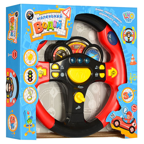

Музыкальный руль Limo Toy 7737 UK Красный (BAM000261)