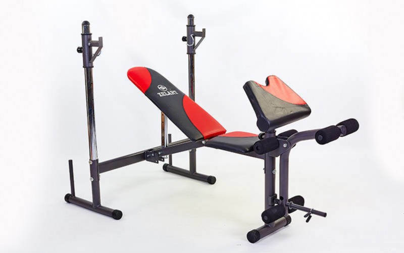 

Тренажер Скамья атлетическая с приставкой Скотта Zelart BH2050 Black (PS02004)