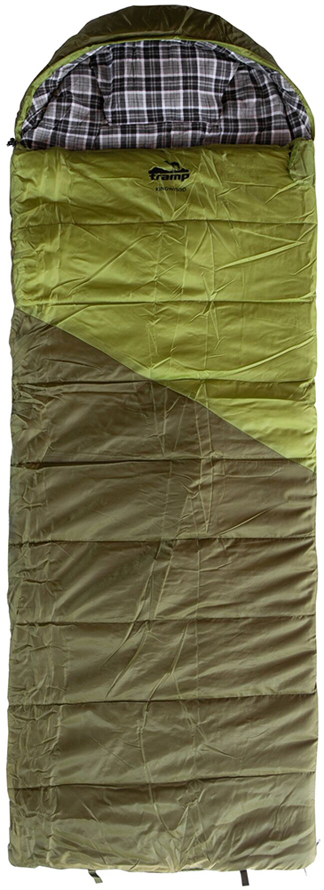 

Спальный мешок Tramp Kingwood Regular 220/80 TRS-053R правый Темно-оливковый / Серый (TRS-053R-R)