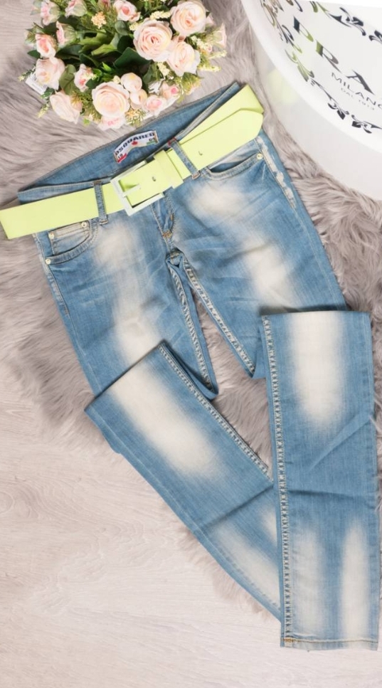 

Женские джинсы Fashion Woman KS434520 голубые р44