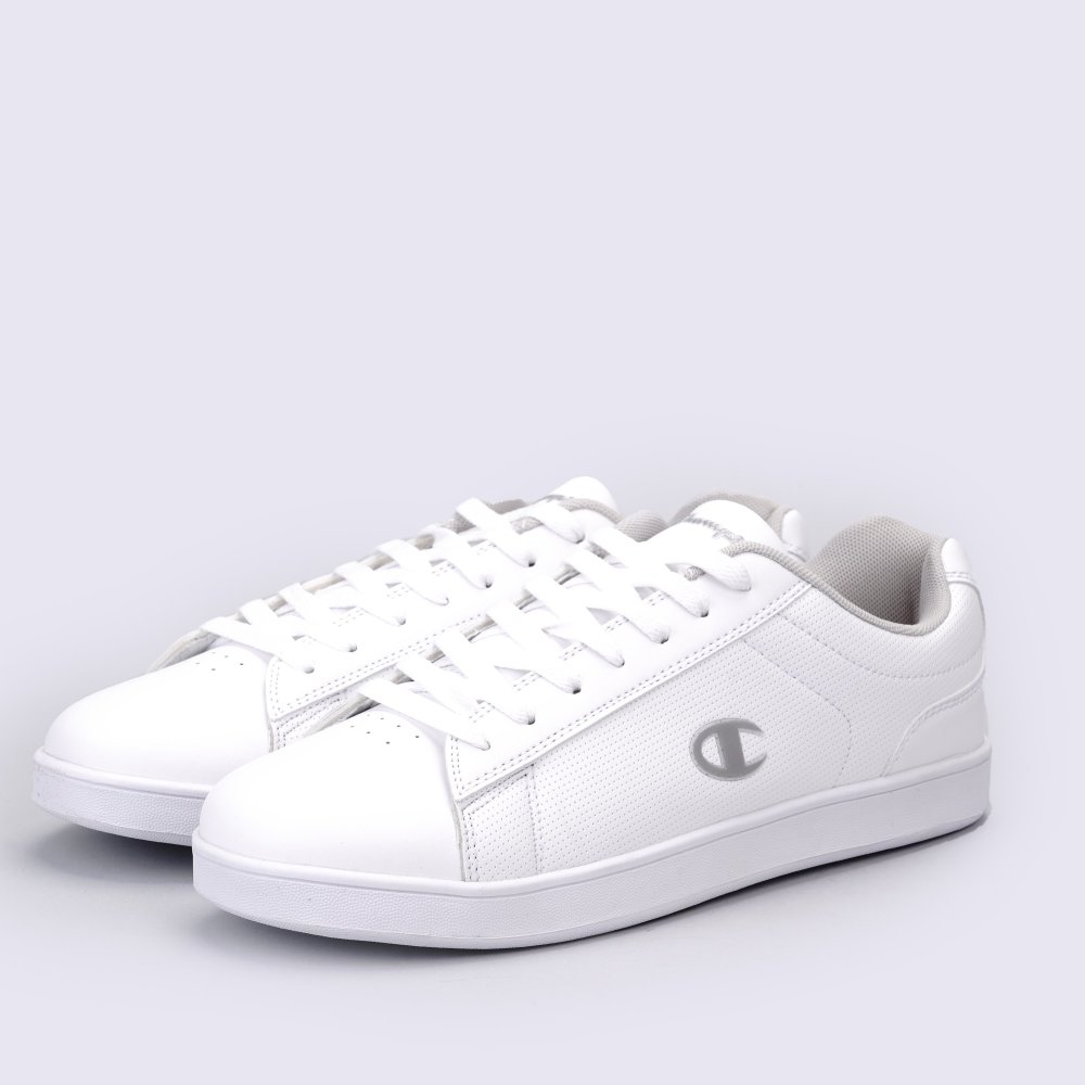 

Мужские кеды Champion Low Cut Shoe 1980 Pu Белый 44 (chaS20887-WHT)