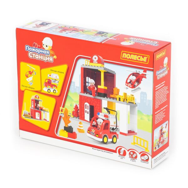 

Конструктор Пожарная станция Полесье 77516