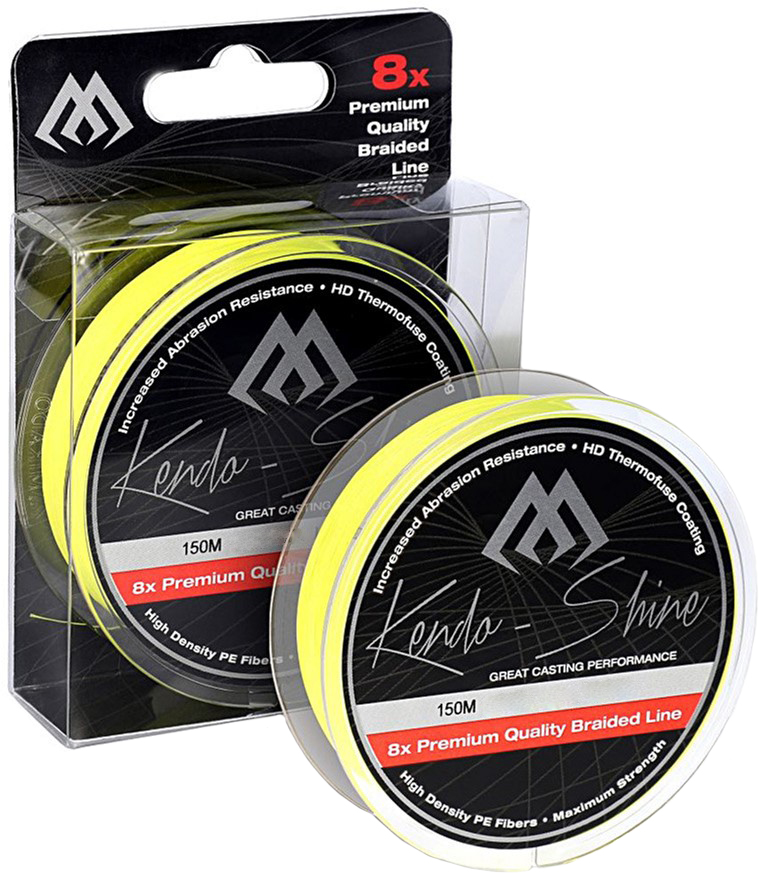 

Шнур Mikado Kendo Shine 8-Braid 150 м 0.18 мм 17.81 кг Жёлтый (ZKS00Y-150-018)