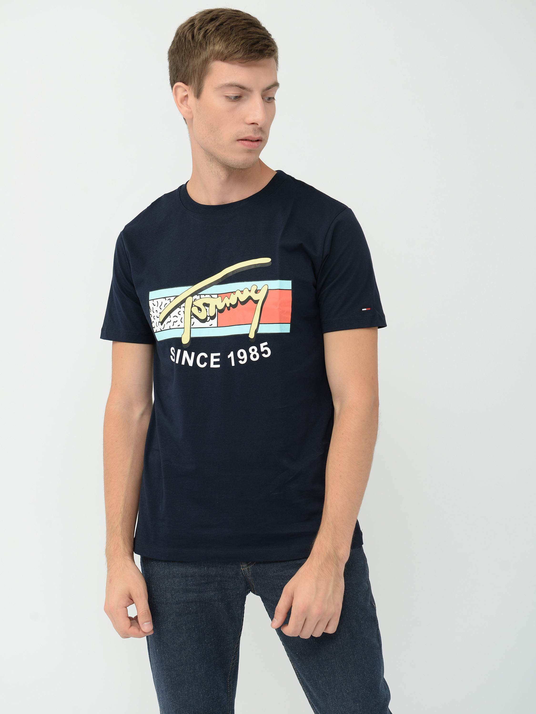 

Футболка Tommy Hilfiger 10031.4 XL (50) Темно-синяя