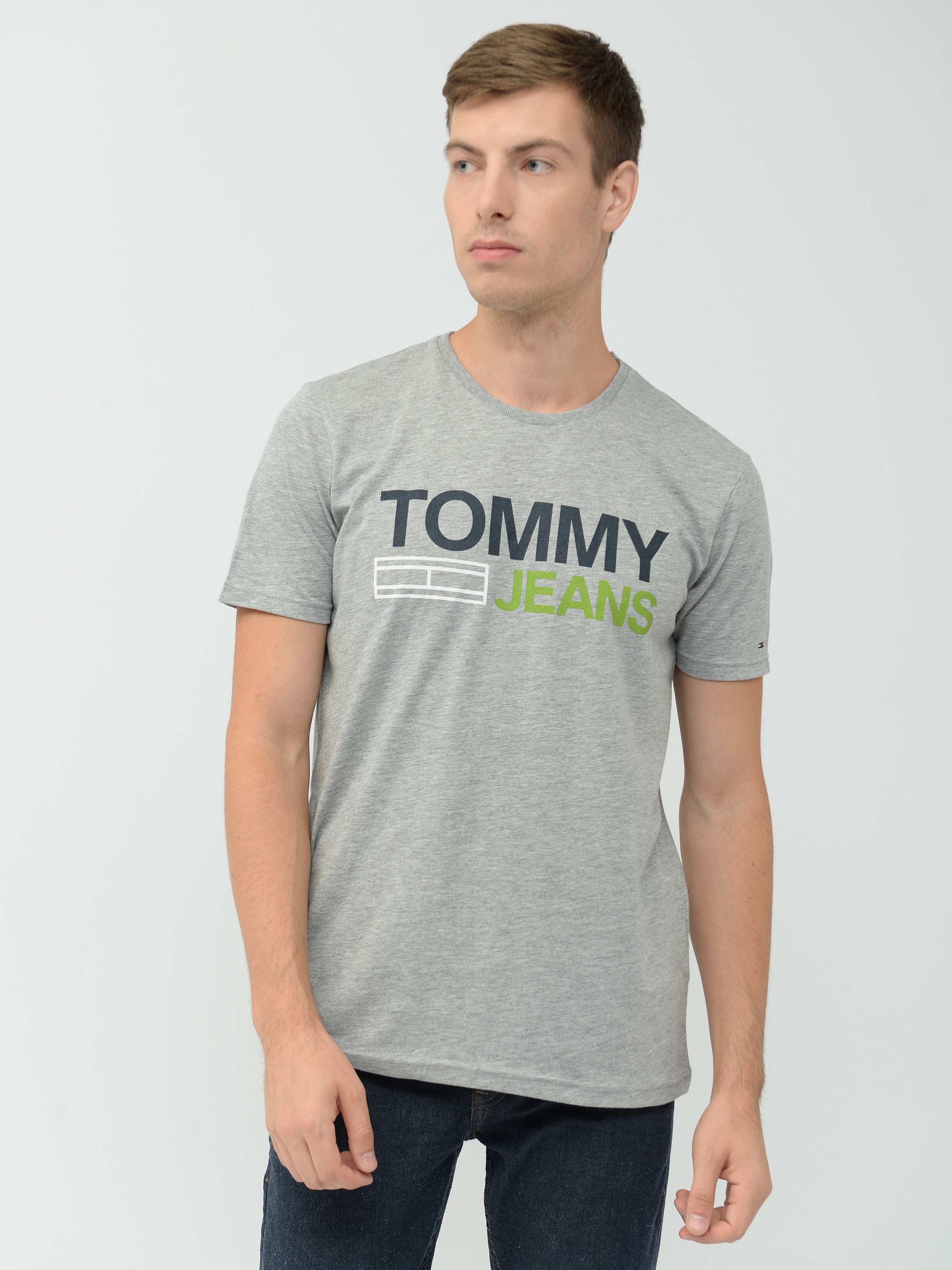 

Футболка Tommy Jeans 10032.3  (48) Серая, Футболка Tommy Jeans 10032.3 L (48) Серая