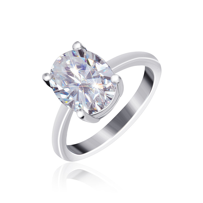 

Серебряное кольцо с фианитом Silvex925 КК2Ф/406 - 17,5