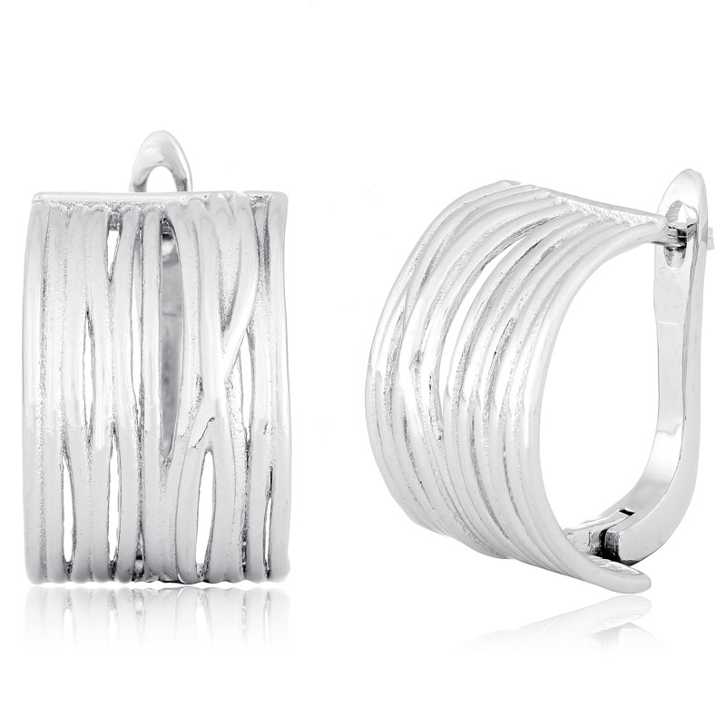 

Серебряные серьги Silvex925 СК2/068, с английской застежкой