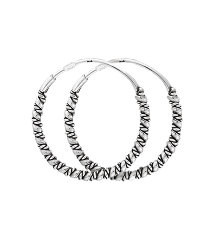 

Серебряные серьги Silvex925 С5/333, с застежкой "Конго"