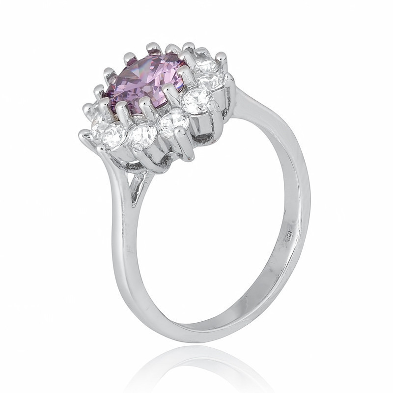 

Серебряное кольцо с фианитом Silvex925 КК2ФА/379 - 17