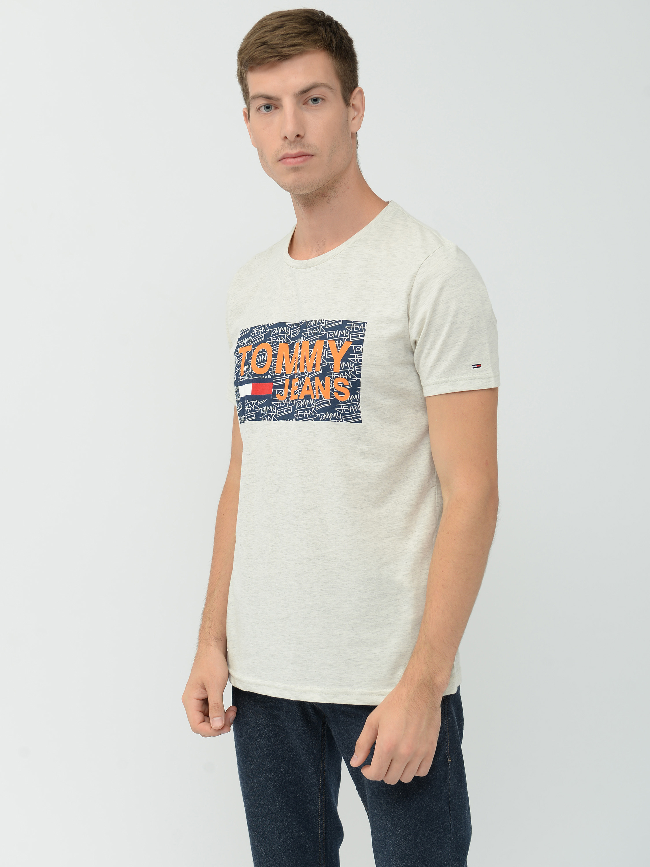 

Футболка Tommy Hilfiger 10028 M (46) Бежевая