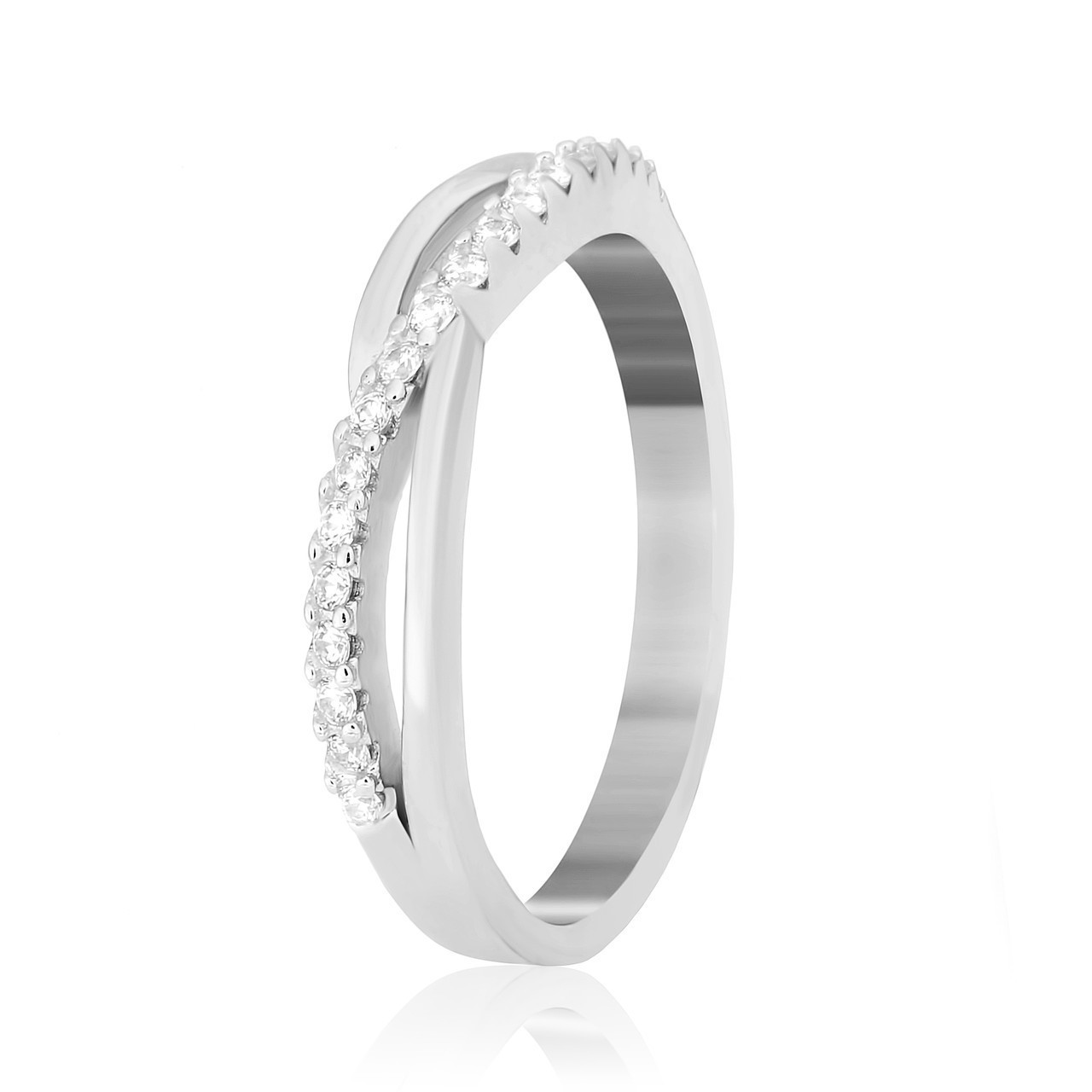 

Серебряное кольцо с фианитом Silvex925 К2Ф/741 - 17