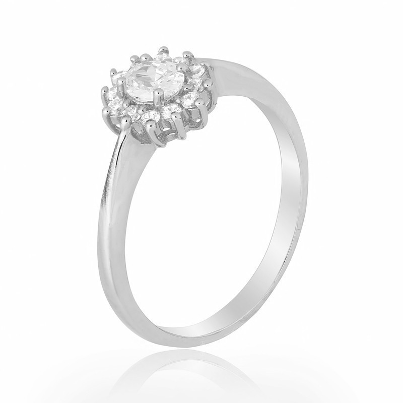 

Серебряное кольцо с фианитом Silvex925 КК2Ф/475 - 19