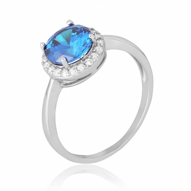

Серебряное кольцо с фианитом Silvex925 КК2ФЛТ/408 - 18,5