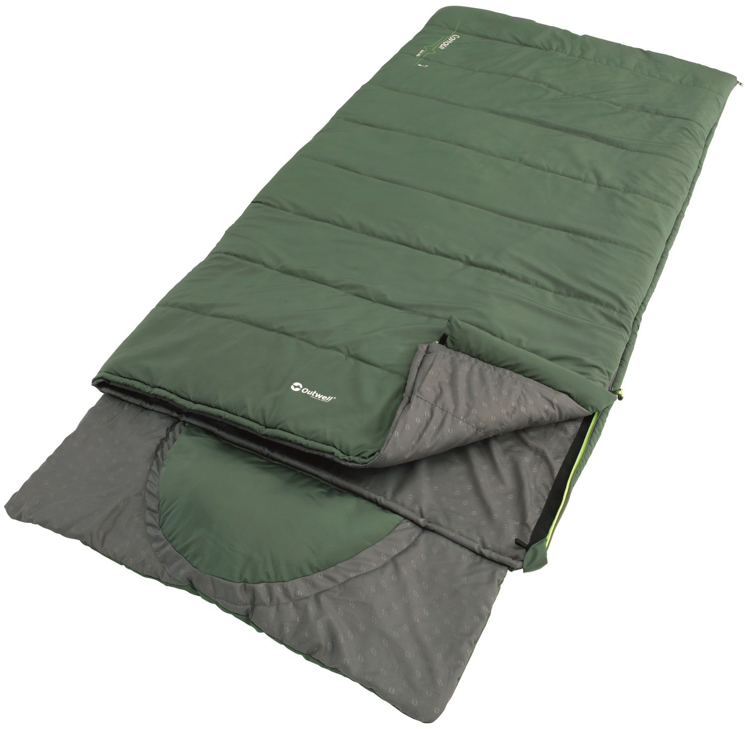 

Спальный мешок Outwell Contour Lux XL Reversible -1°C Green (Left) (928321)