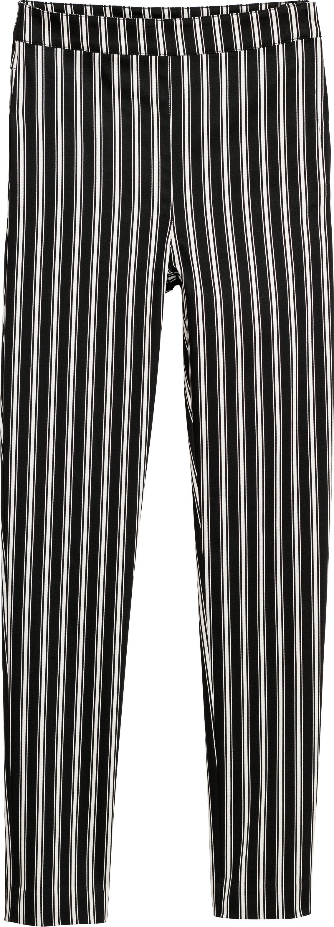 

Брюки H&M 0548659  В полоску, Брюки H&M 0548659 38 В полоску