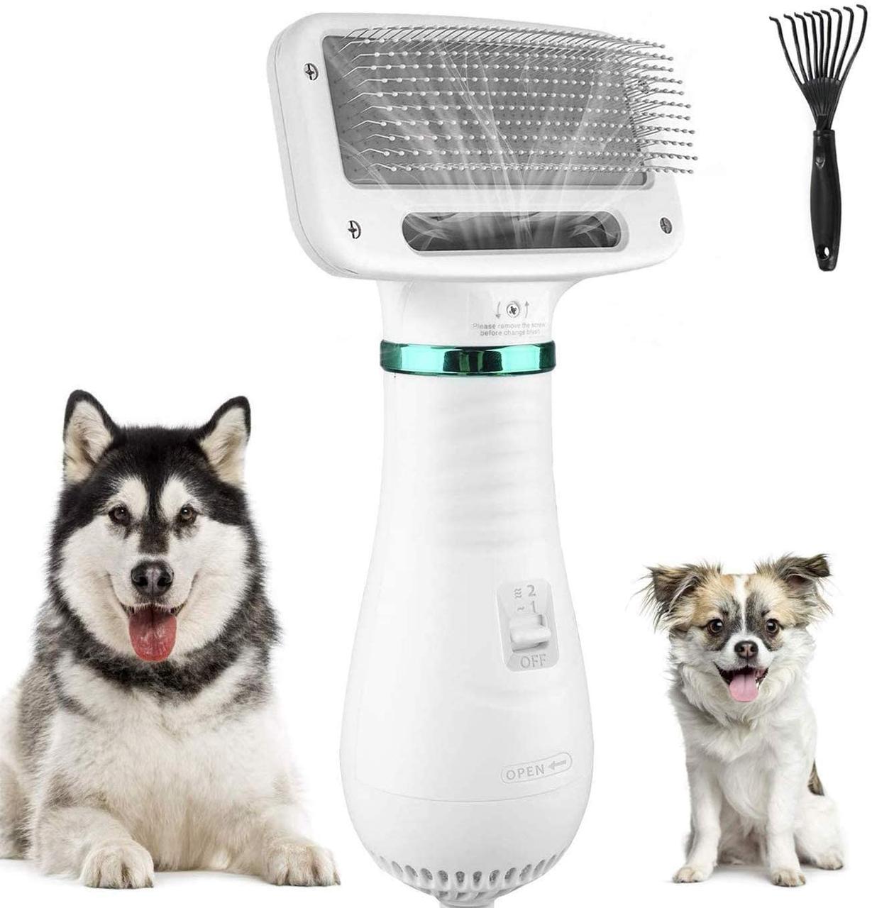 

Фен расческа для животных Pet Grooming Dryer