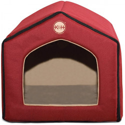 

Домик для кошек и собак малых пород K&H Indoor Pet House 39х37 см (3633)