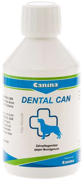 

Устранитель запаха из пасти, для здоровья зубов и десен Canina Dental Can 100 мл (4027565140206)