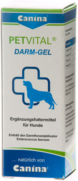 

Пробиотик от проблем с пищеварением Canina Petvital Darm-Gel 30 мл (4027565712304)