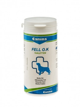

Fell O.K. Canina 101306 пищевая добавка для собак с биотином 125 таб