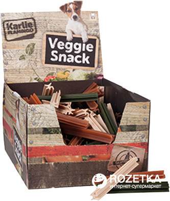 

Лакомство для собак Karlie Flamingo Vegie Stick Mix 12 см 190 шт (5411290276269)
