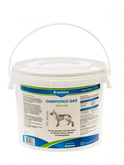 

Таблетки для костей и суставов Canina Petvital Canhydrox GAG (Gag Forte) 1200 таблеток / 2 кг