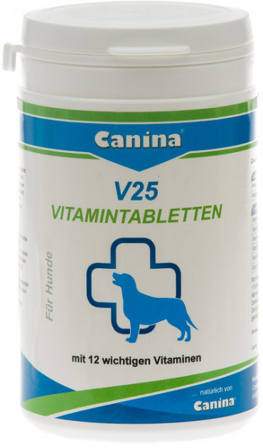 

Поливитаминный комплекс для собак Canina V25 200 г 60 таблеток (4027565110117)