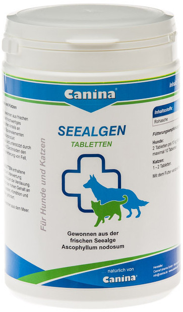 

Морские водоросли Canina Seealgentabletten 750 г 730 таблеток