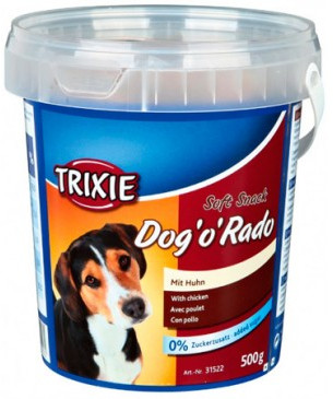 

Dog'o'Rado - мягкое лакомство для тренировок и в качестве поощрения для собак с курицей, Trixie 31522, 500г