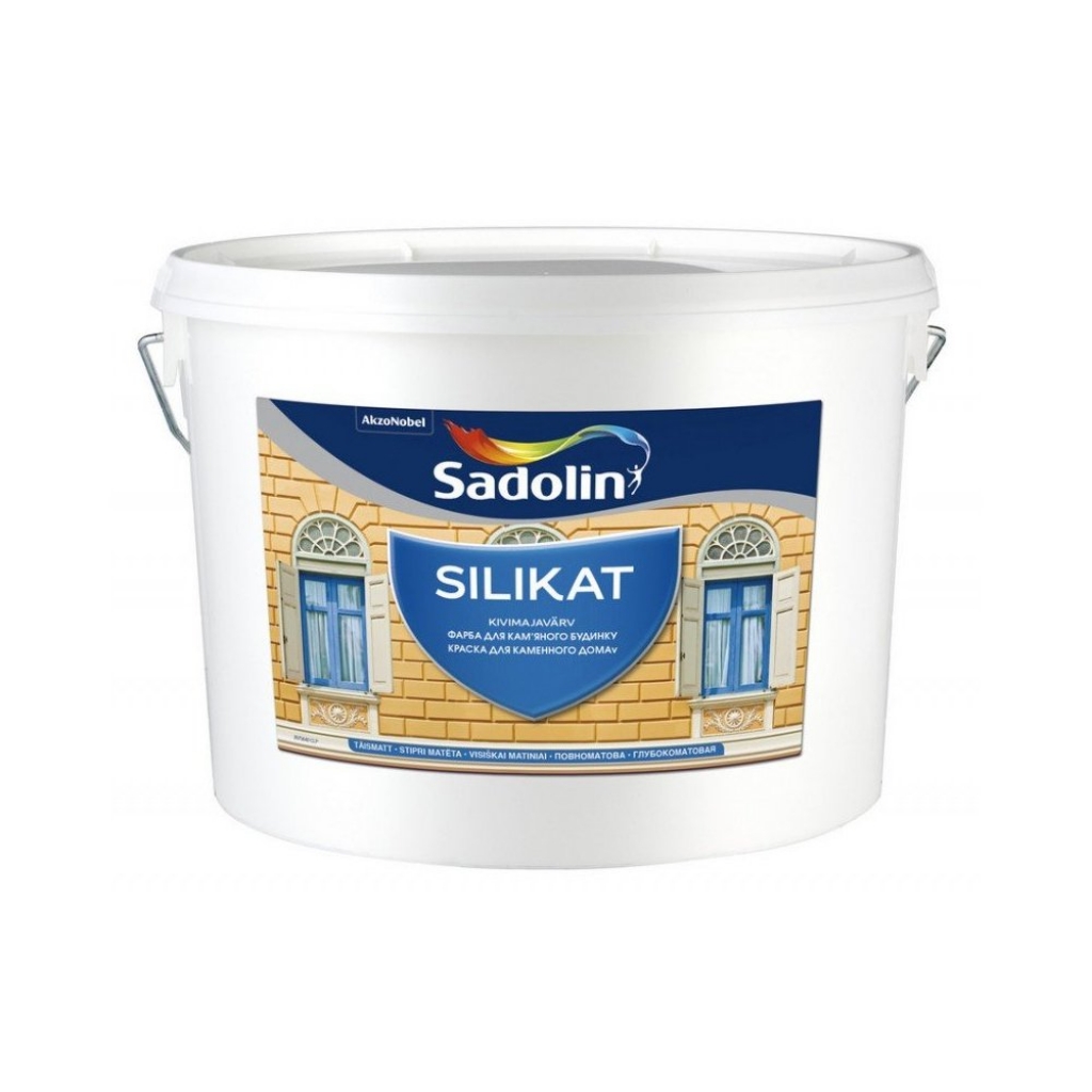 

Краска Sadolin Silikat белая 5 литров