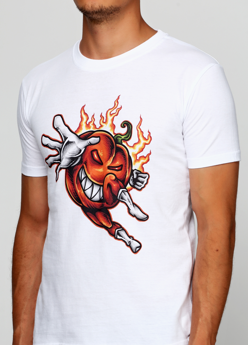 

Мужская футболка с принтом Pumpkin Hero Manatki Белый, Мужская футболка с принтом Pumpkin Hero Manatki Белый XL