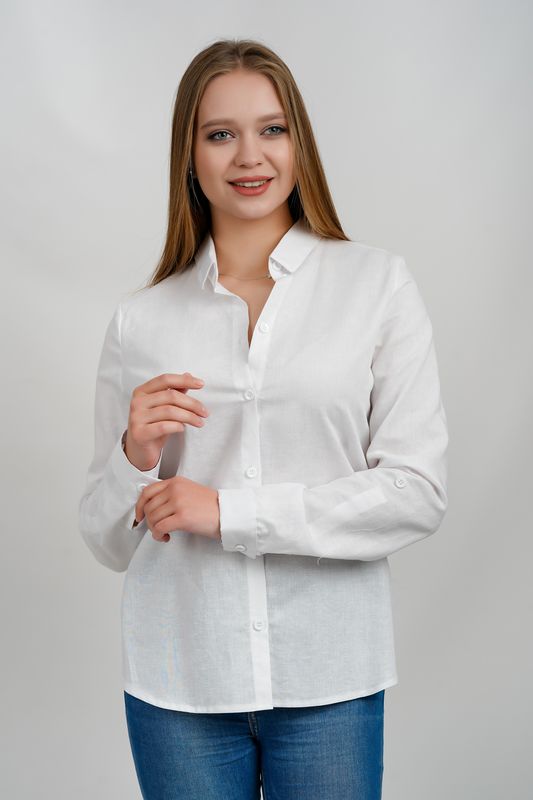 

Рубашка женская Signon R02-white M Белая