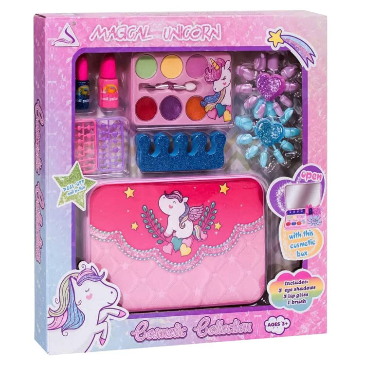 

Набор детской косметики Единорог c футляром Cosmetic Collection AS104038