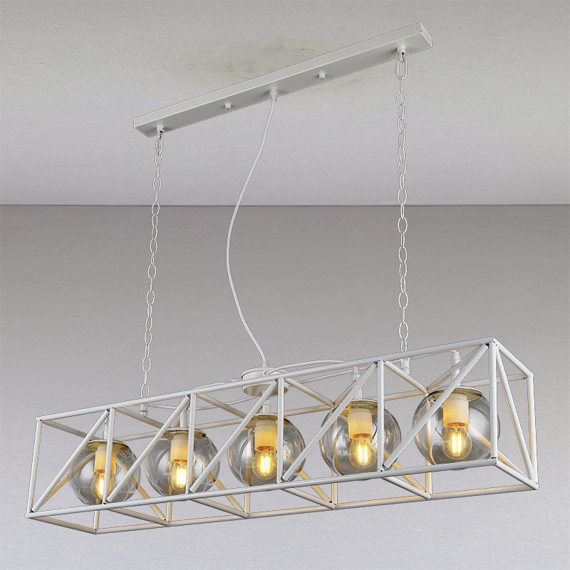 

Люстра Light House LS-13253-5 WH белая