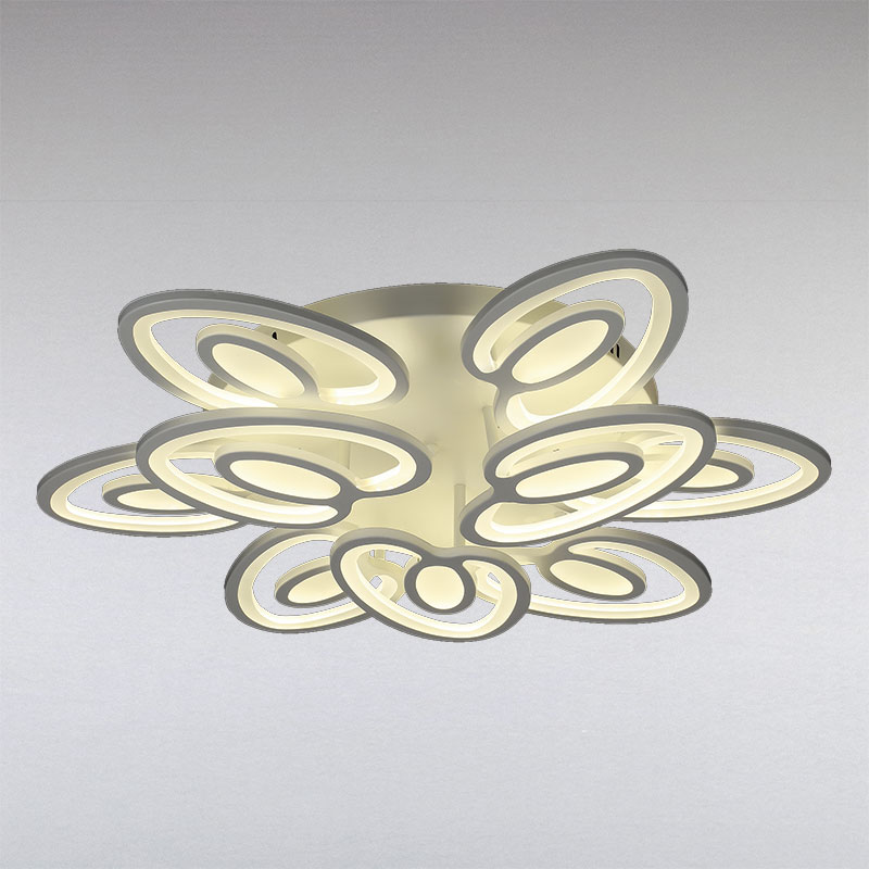 

Люстра Light House LS-13171-6+3 WH белая