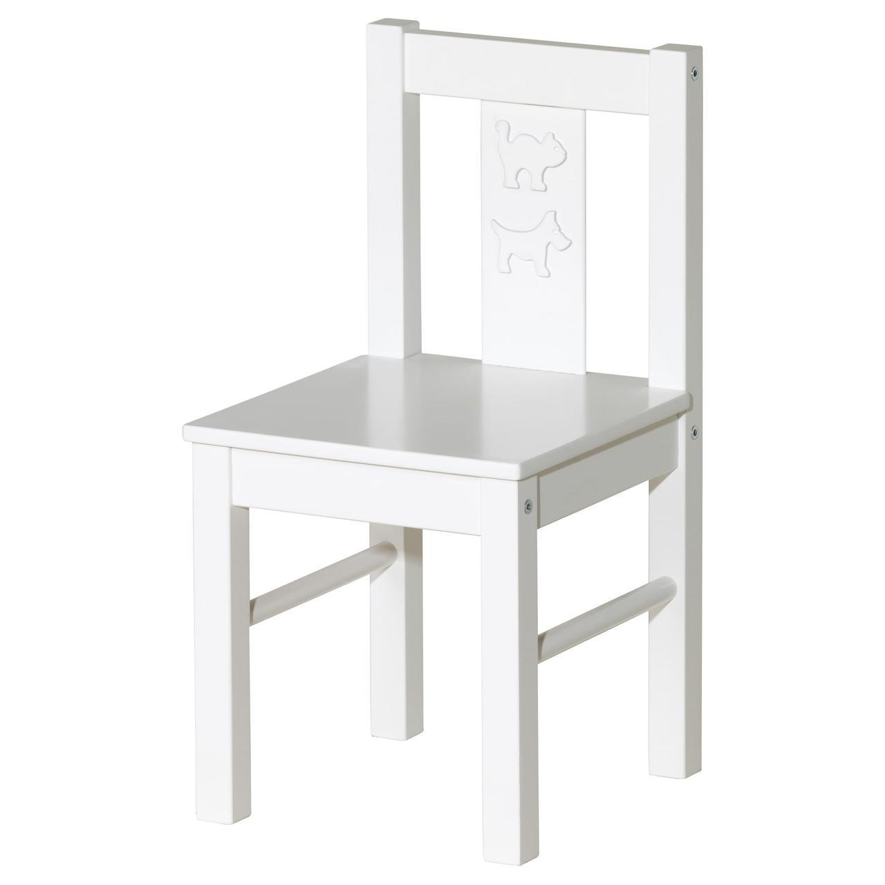 

Детский стул IKEA KRITTER белый 401.536.99