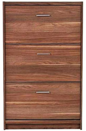 

Тумба с ящиками для обуви Гербор Опен SFB 3K Орех калифорнийский