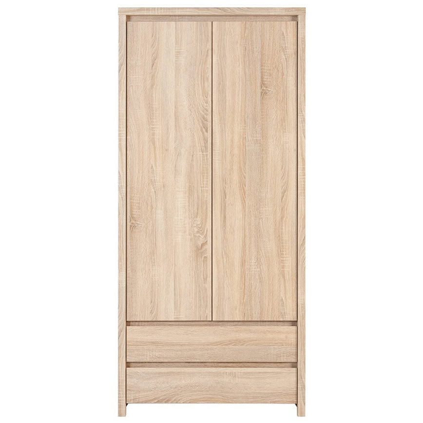 

Шкаф-пенал BRW (Black Red White) Каспиан REG 2D2S Дуб сонома