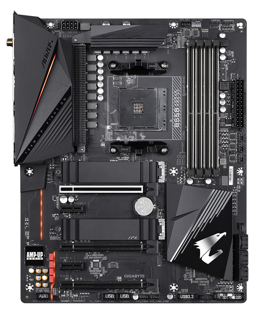 

Материнская плата Gigabyte B550 Aorus Pro AC (sAM4, AMD B550, PCI-Ex16)