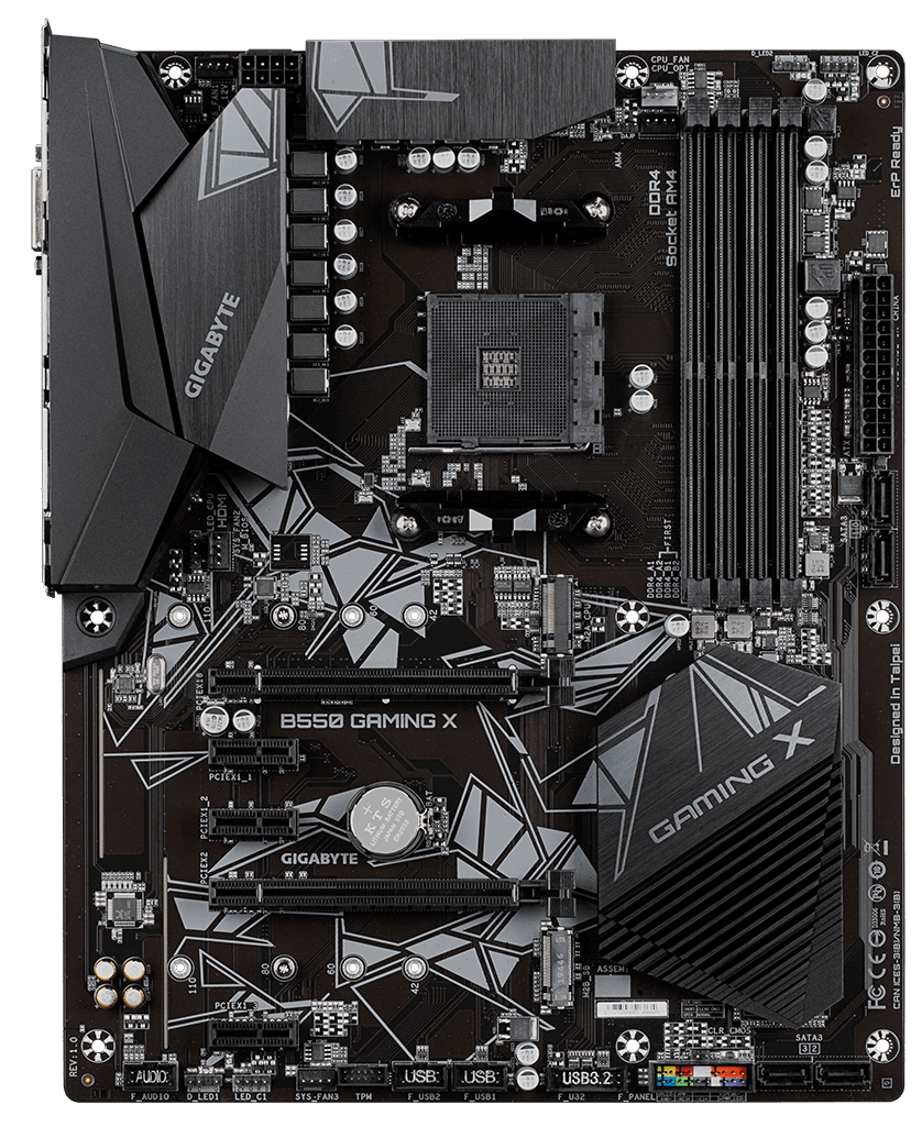 

Материнская плата Gigabyte B550 Gaming X (sAM4, AMD B550, PCI-Ex16)