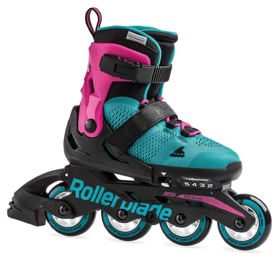 

Ролики детские Rollerblade Microblade GS 2021 (Розово-бирюзовый, 28-32)