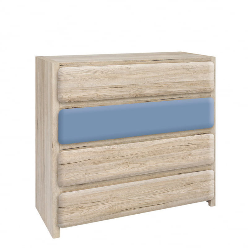 

Комод Possi Black Red White 95х91x42 035146