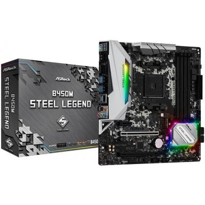 

Материнська плата ASRock B450M STEEL LEGEND