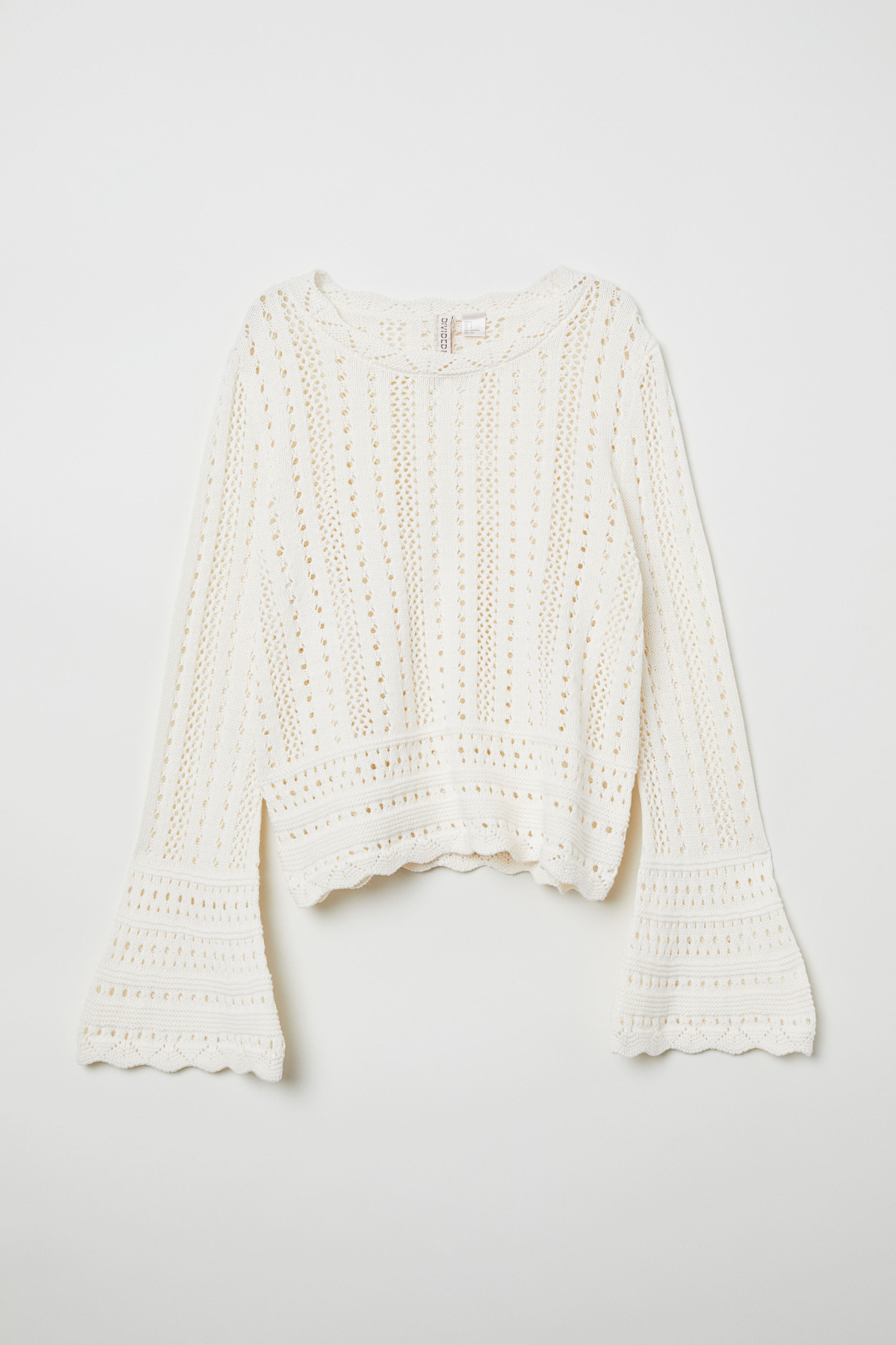 

Джемпер H&M 66531186 S Молочный