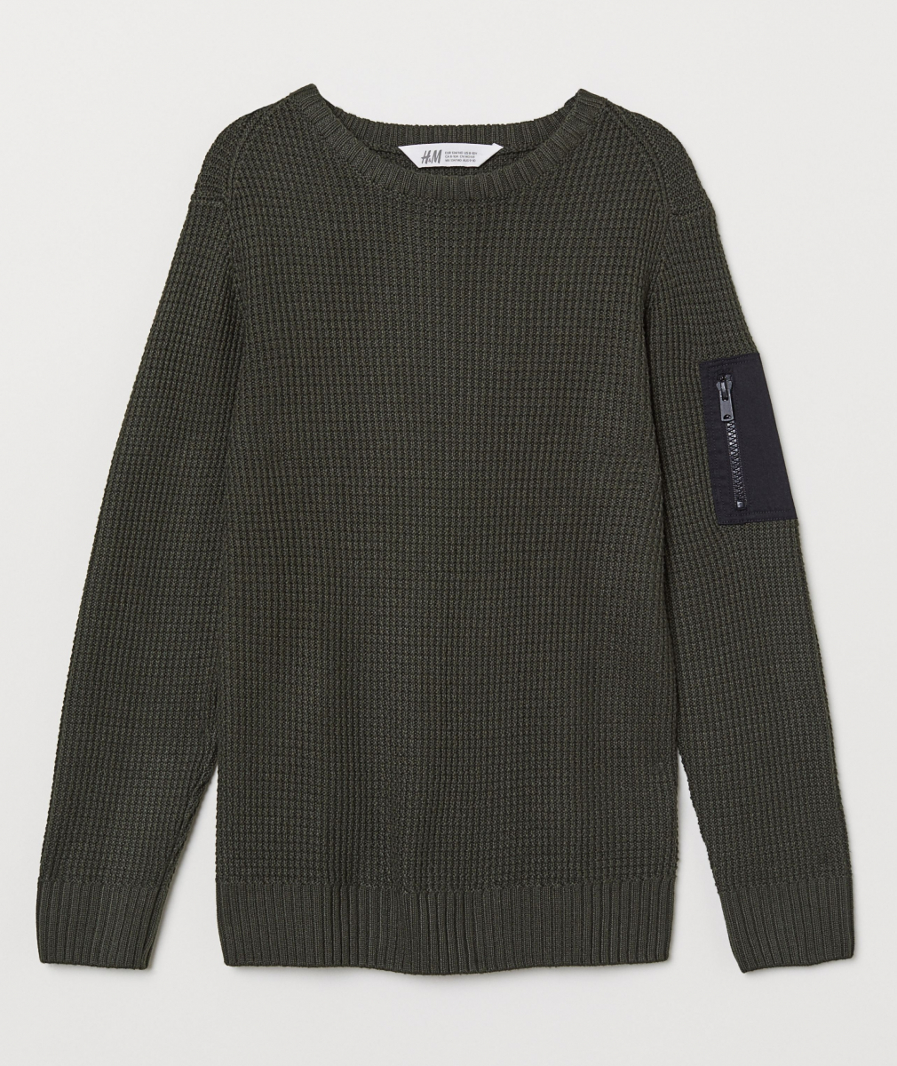 

Джемпер для мальчика H&M 0651461003 92 СМ Зелёный 60061