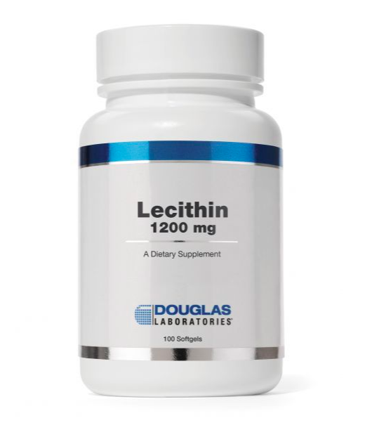 

Лецитин из подсолнечника Douglas Labs Lecithin from Sunflower 1200 мг 100 капсул