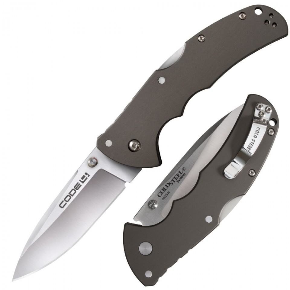 

Карманный нож Cold Steel Code 4 SP, S35VN (1260.14.12)