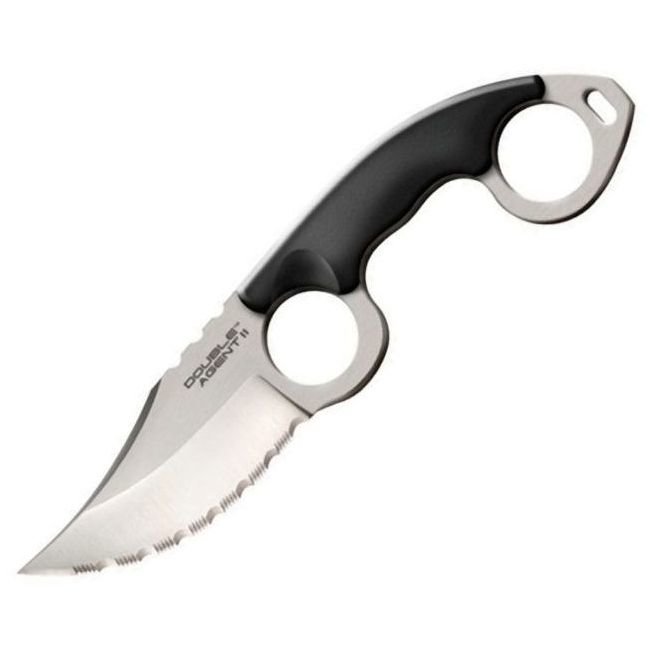 

Туристический нож Cold Steel Double Agent II, cеррейтор, блистер (1260.12.88)